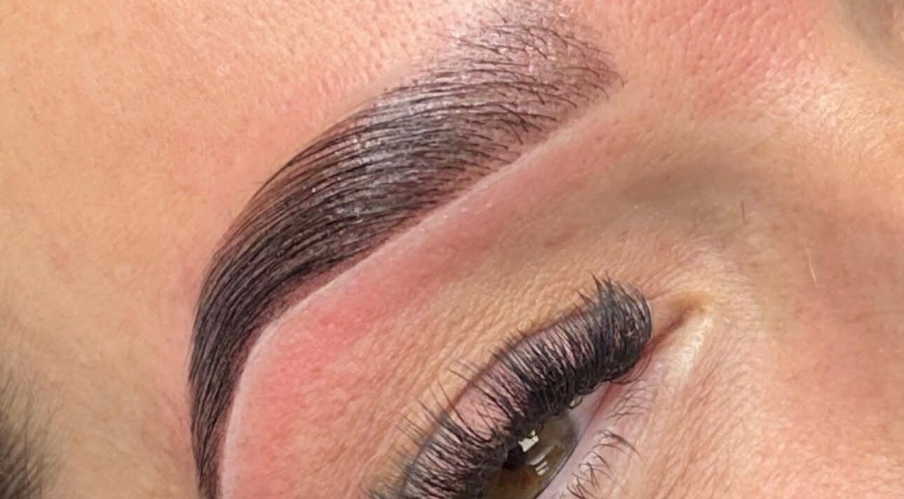 Expertly shaped eyebrows at Sophiesticated Beauty, Thatcham, England, GB.