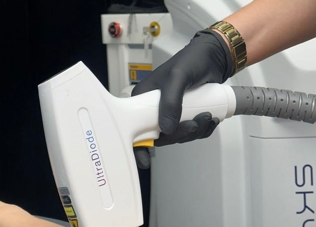 Advanced laser hair removal at Sophiesticated Beauty in Thatcham, England, GB.