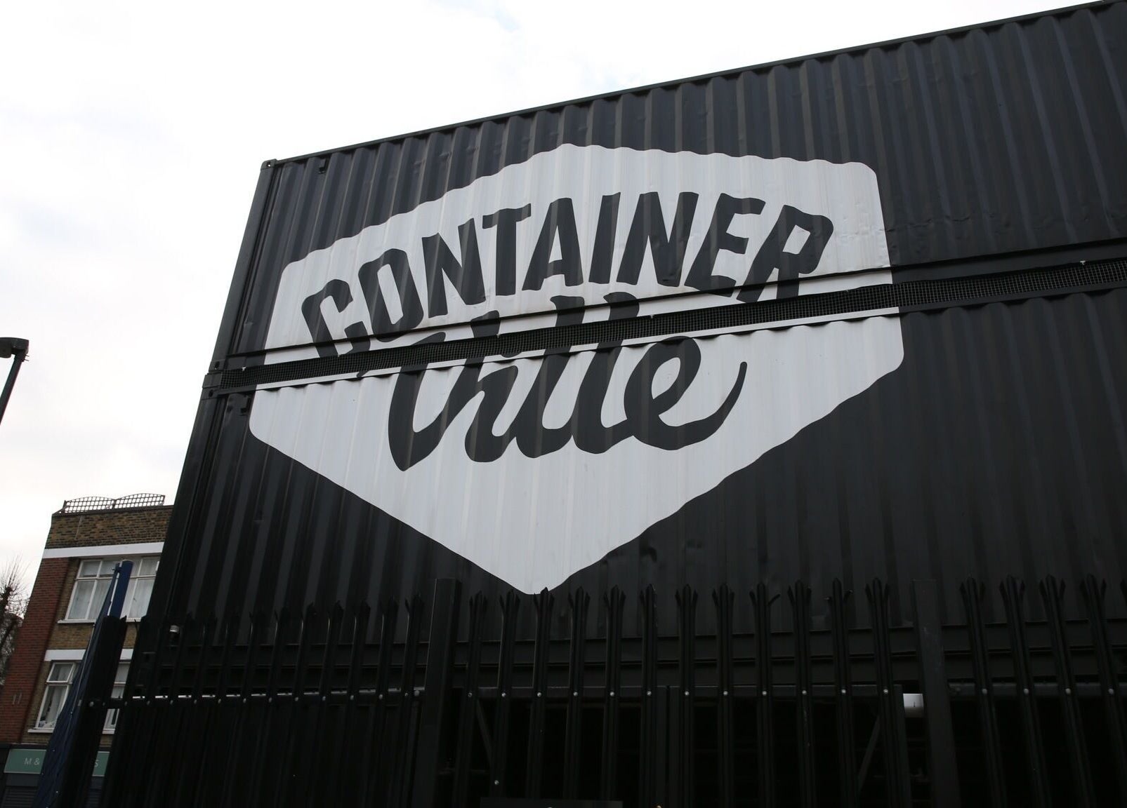 Container-style venue at Home of Cole Jackson, London, England, GB, showcasing modern urban design.