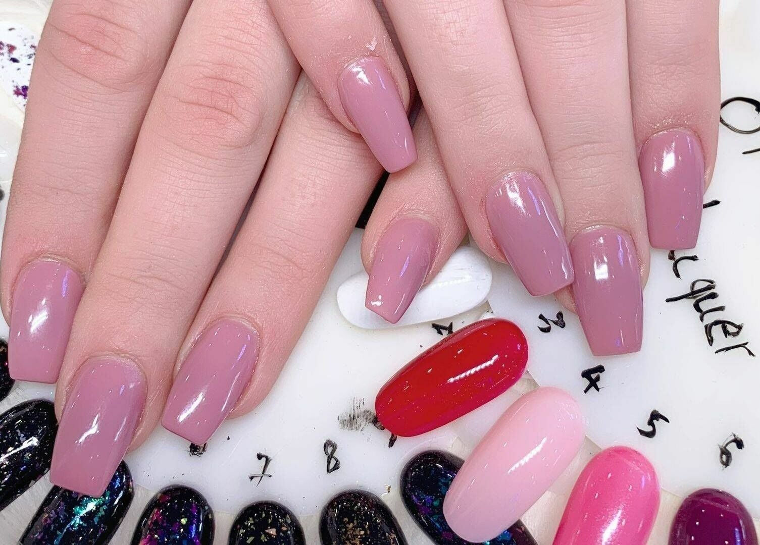 Elegant nail art showcase at Duvi Nails Salon - Zurich, located in Zürich, Zürich, CH. Discover vibrant styles.