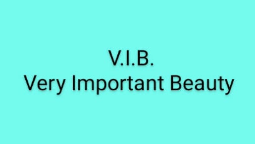 V.I.B. Very Important Beauty  obrázek 1
