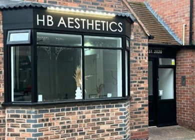 Exterior of HB Aesthetics near Nails By Donna, Cannock, England, GB showcasing a modern brick design.