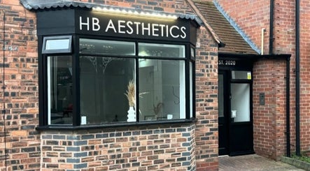 Exterior of HB Aesthetics near Nails By Donna, Cannock, England, GB showcasing a modern brick design.