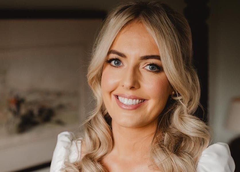 Smiling woman with styled hair at Obsessedhair by Dearbhaile, Limerick, County Limerick, IE.