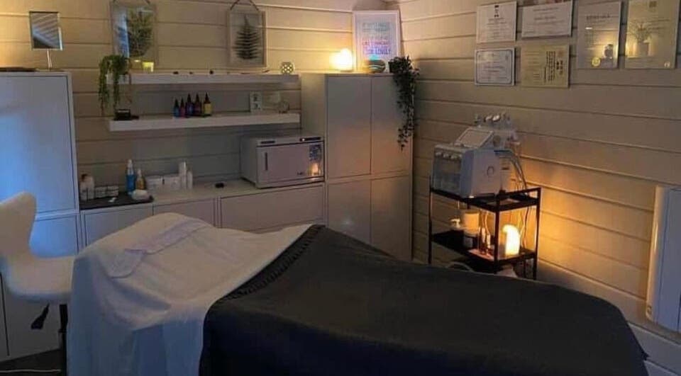 Relaxing treatment room at The Relaxation Room, Inverness, Scotland, GB, featuring gentle lighting and soothing decor.