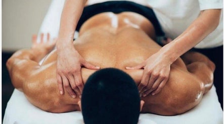 Serene back massage at Butterfly Beauty, Elgin, Scotland, GB promoting relaxation and wellness.