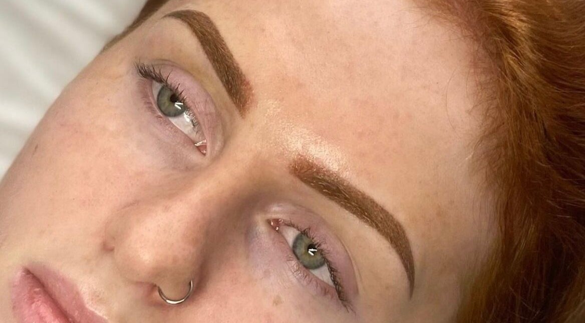 Beautifully styled eyebrows at Lucys Beauty Lounge in Addlestone, England, GB.