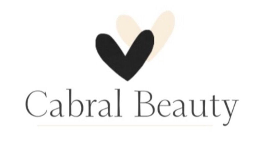 Cabral Beauty logo featuring hearts, located in Bradford West Gwillimbury, Ontario, CA.