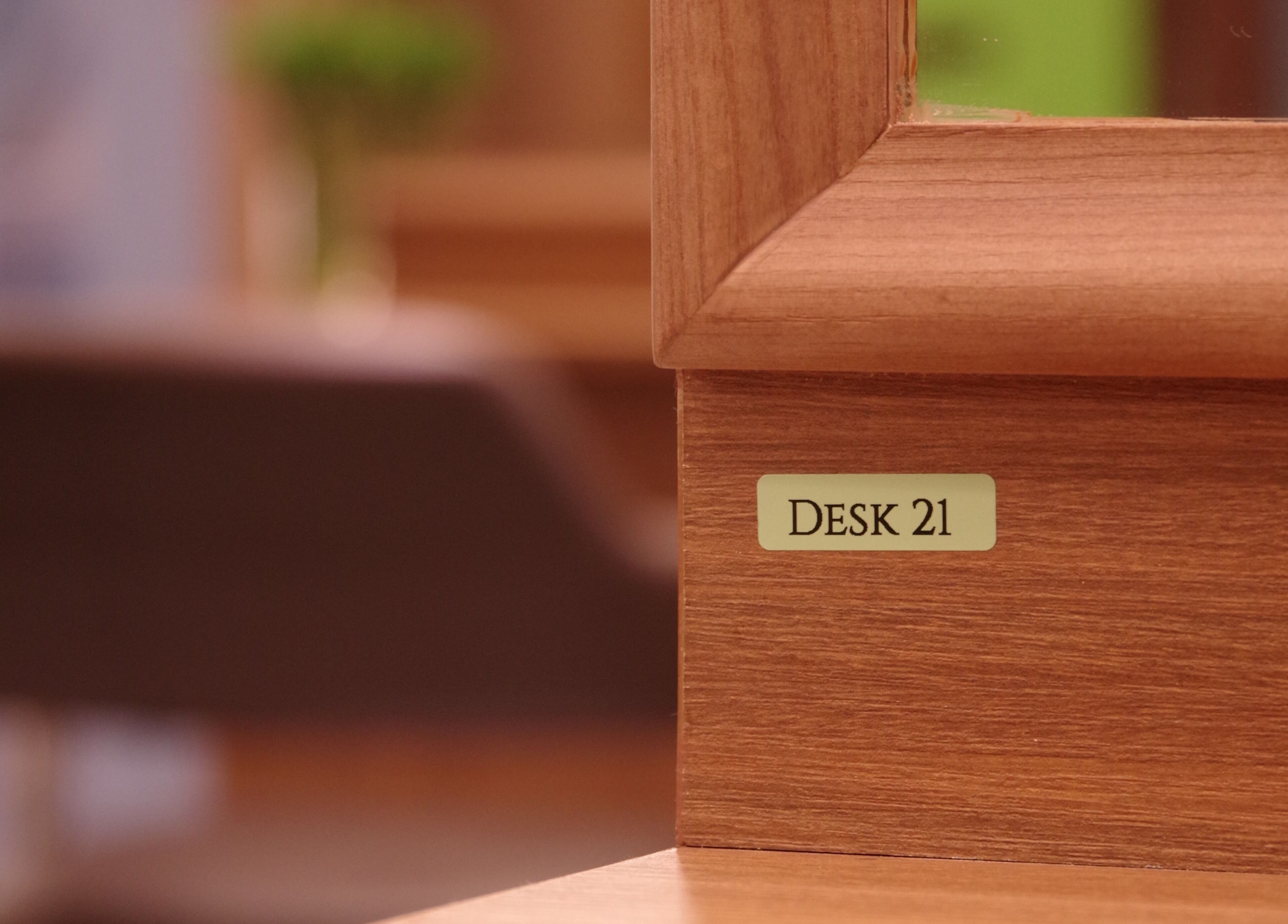 Elegant desk at Causeway Bay Branch, Hong Kong Island, HK, offering a calming atmosphere for clients.