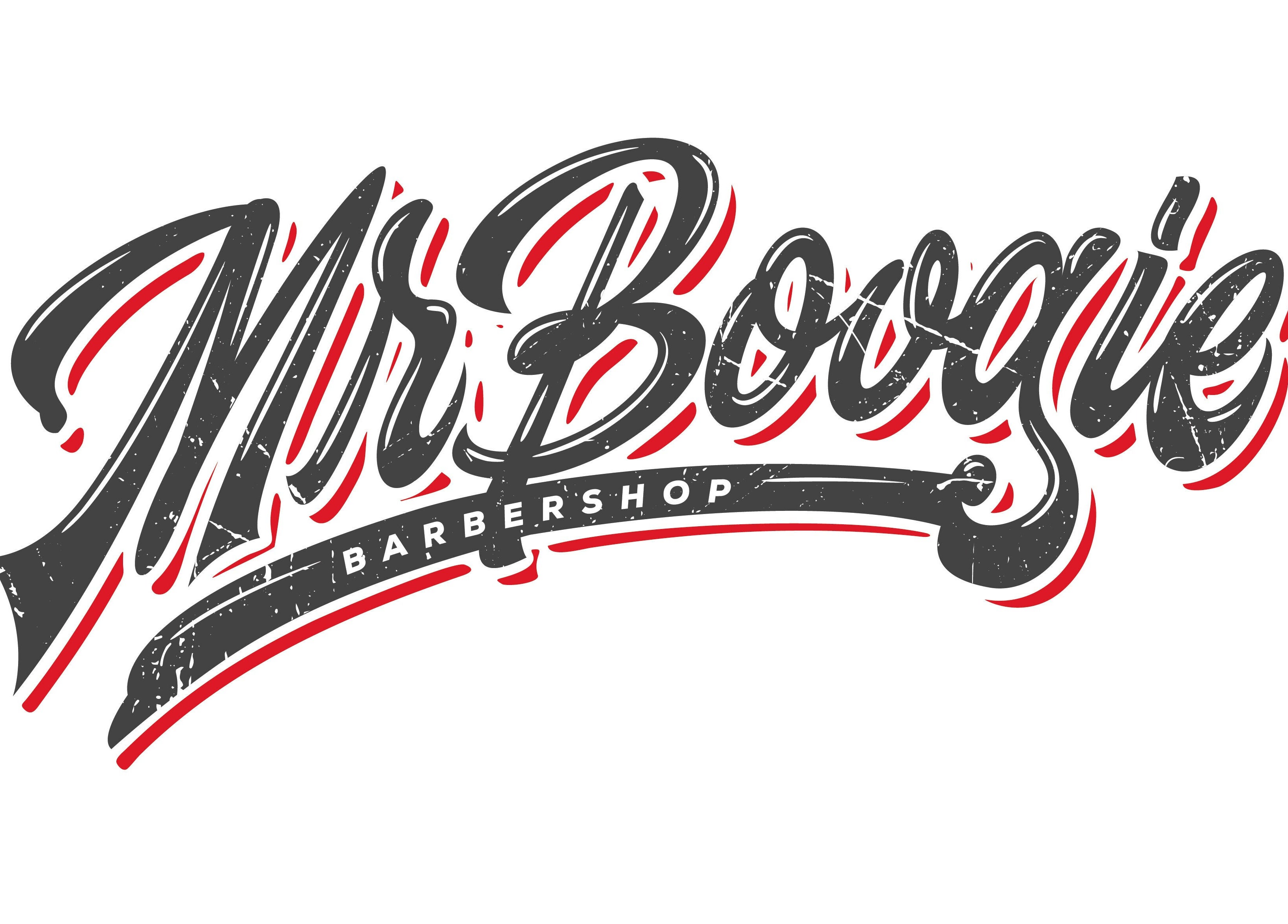 Logo of Mr.Boogie KAI TAK SOGO Pop-Up, 九龍, 九龍, HK. Stylish typography with barbershop theme.