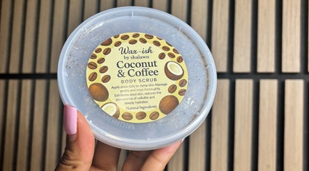Waxish by Shalawn Coconut & Coffee body scrub in Arouca, Tunapuna/Piarco Regional Corporation, TT.
