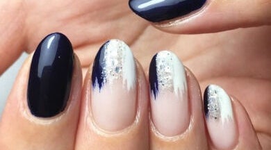 Stylish nail art by Hayley McCabe - Nail Technician in Great Wyrley, England, GB.