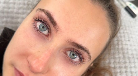 Close-up of expertly styled lashes at lashedwithsas, Ainsworth, England, GB, showcasing precision beauty.
