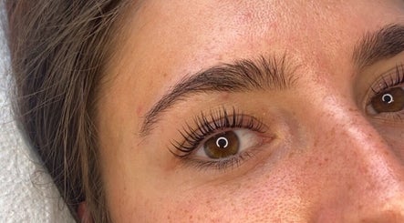 Close-up of expertly done lashes at Lori's Lashes, Whitley Bay, England, GB emphasizing natural beauty.