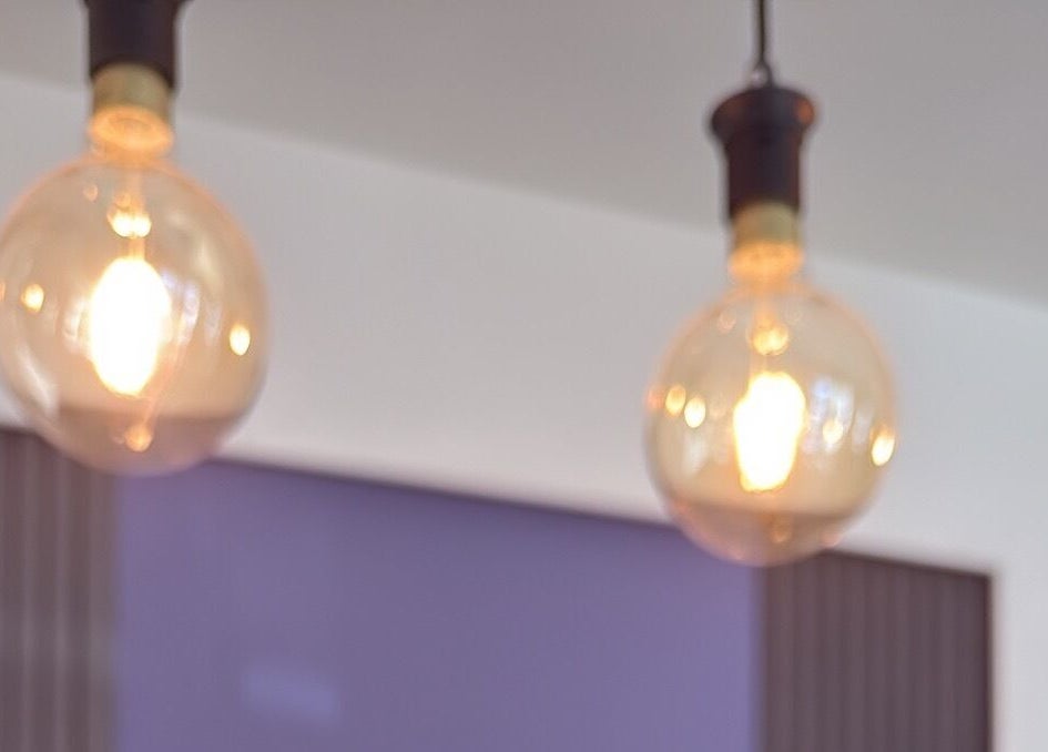 Warm lighting decor at Bliss Spa & Wellness, San Juan, San Juan, PR, creating a soothing ambiance.