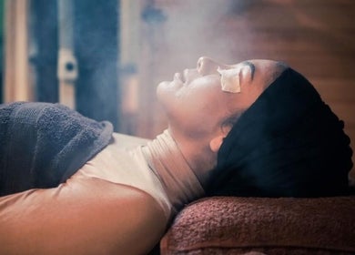 Relaxing spa treatment at Sutera Spa Kemaman, Chukai, Terengganu, MY. A serene ambiance with steam therapy.