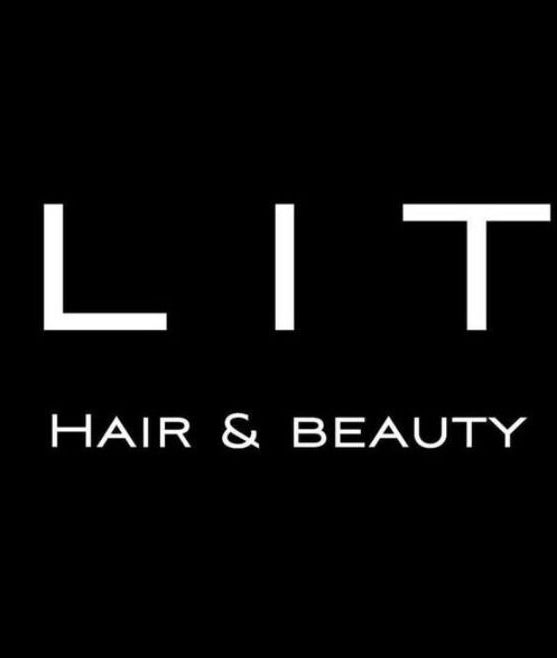 Elite Hair & Beauty salon logo in bold white font, Bolton upon Dearne, England, GB.