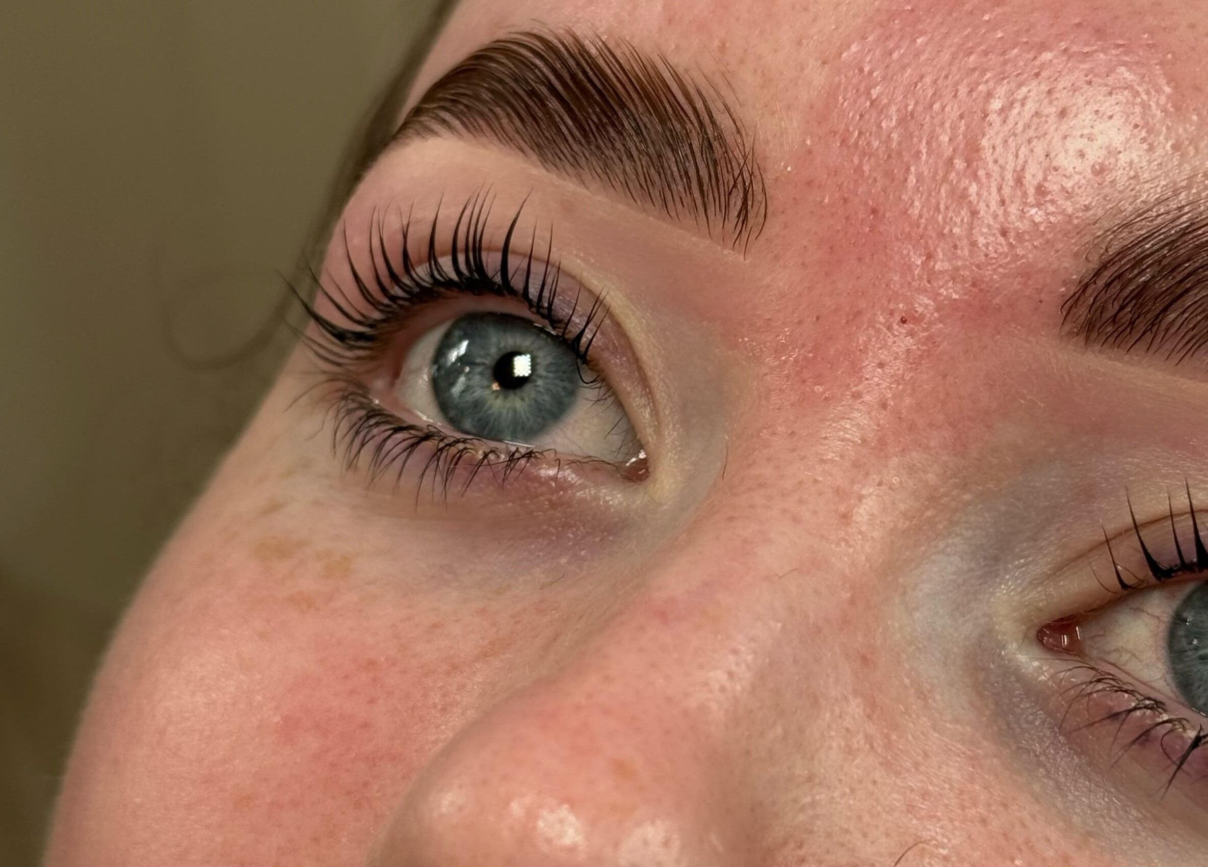 Perfectly shaped brows and lashes at Brow Babes - Harry, Truro, England, GB.