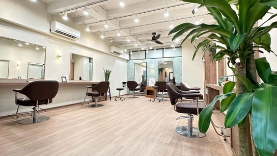 Elegant salon interior at Eyelash Studio Flamingo - Tanjong Pagar, Singapore, Singapore, SG, with stylish decor.