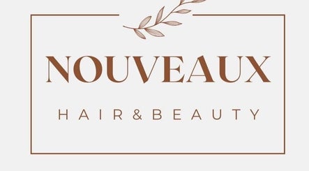 Nouveaux Hair and Beauty logo showcases sophisticated design in Plymouth, England, GB.