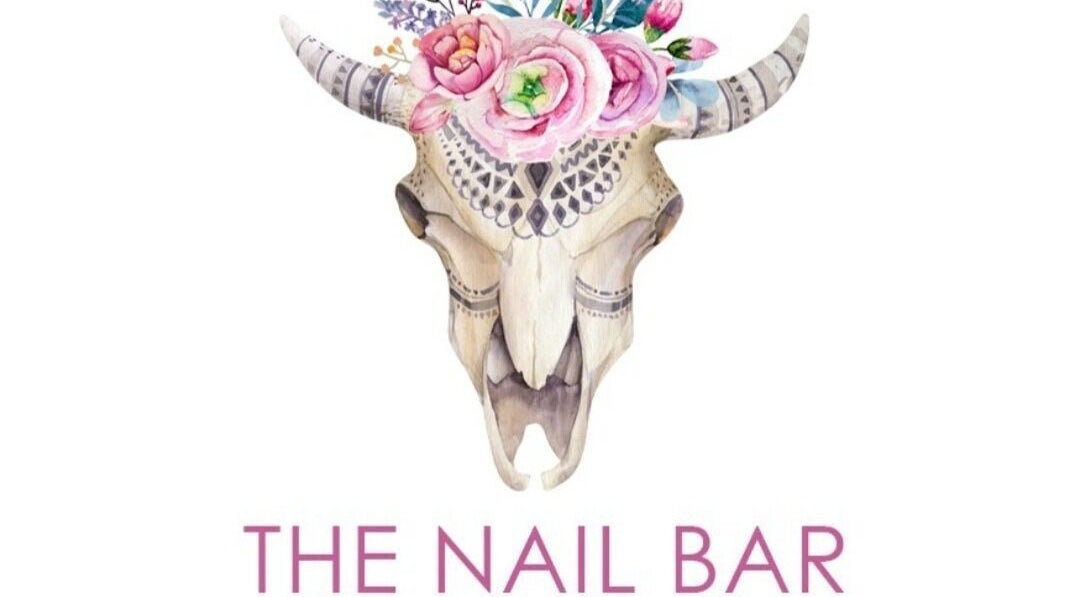 Unique floral skull logo for The Nail & Lash Bar in Vredendal, Western Cape, ZA.