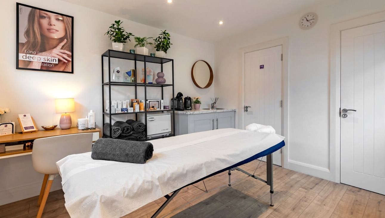 Relaxing Therapies treatment room with massage table, Dublin 8, County Dublin, IE.