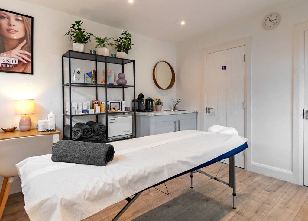Relaxing Therapies treatment room with massage table, Dublin 8, County Dublin, IE.