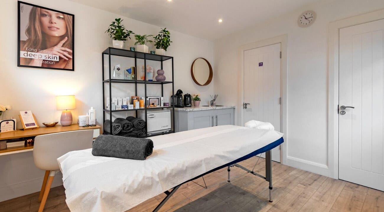 Relaxing Therapies treatment room with massage table, Dublin 8, County Dublin, IE.