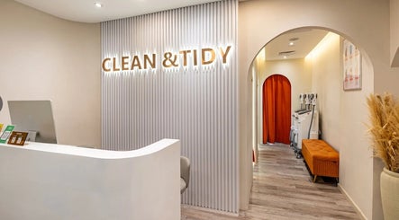 Welcoming reception at Clean & Tidy - Bugis Cube, Singapore SG with sleek design and tranquil ambiance.
