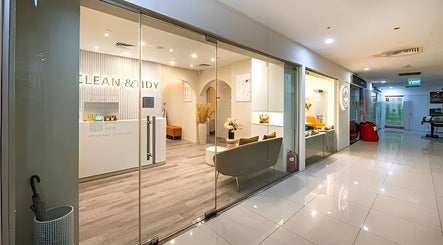 Entrance of Clean & Tidy - Bugis Cube in Singapore, SG showcasing a stylish, inviting interior.
