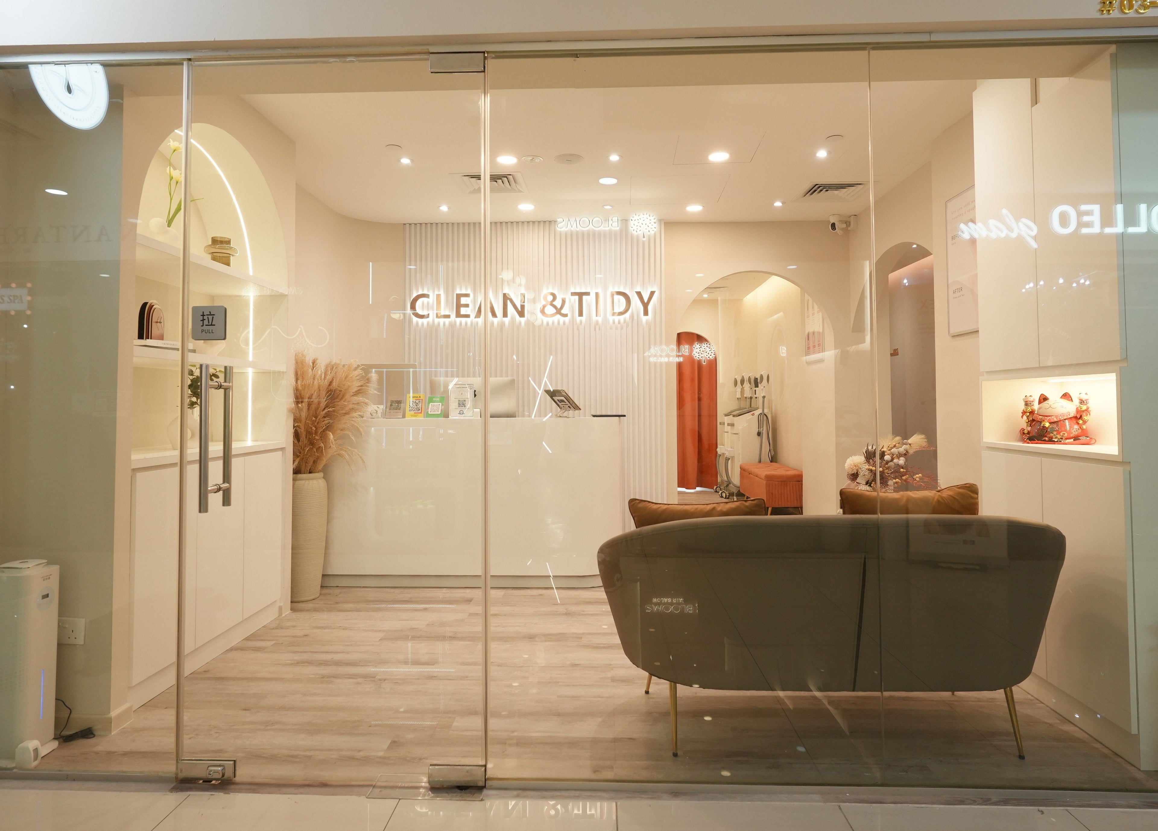Entrance of Clean & Tidy - Bugis Cube, featuring a modern, inviting interior in Singapore, Singapore, SG.