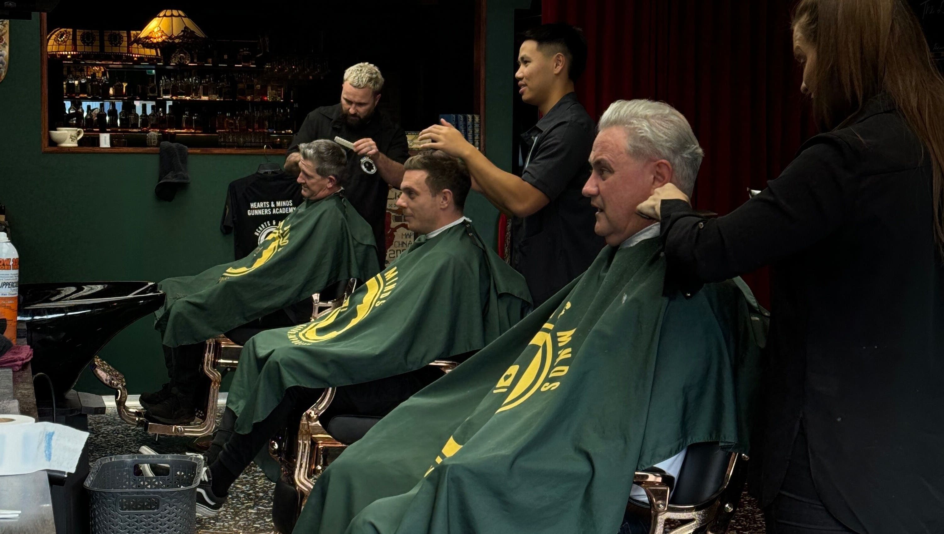 Stylish haircuts at Hearts and Minds Barber - Toukley, New South Wales, AU. Experience quality grooming.