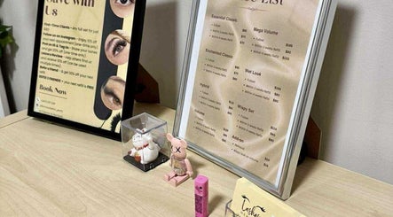 Hertime Lashes pricing and offers displayed in Maylands, Western Australia, AU beauty setup.