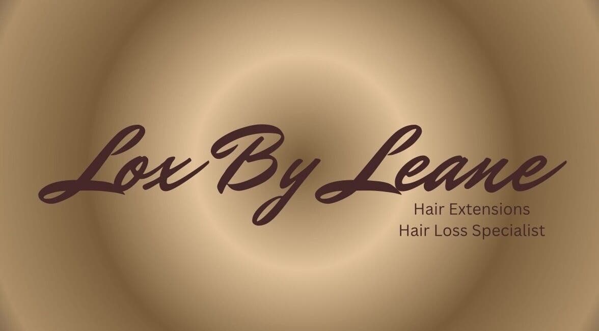 Elegant logo of Lox By Leane, a beauty salon in Cardiff, Wales, GB, specializing in hair extensions.