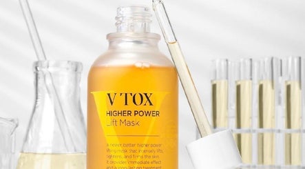 V Tox lifting mask at Skinology, Westerham, England, GB. Elevate your skincare with lab-grade potency.
