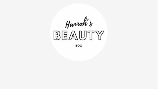 Hannah’s Beauty Box