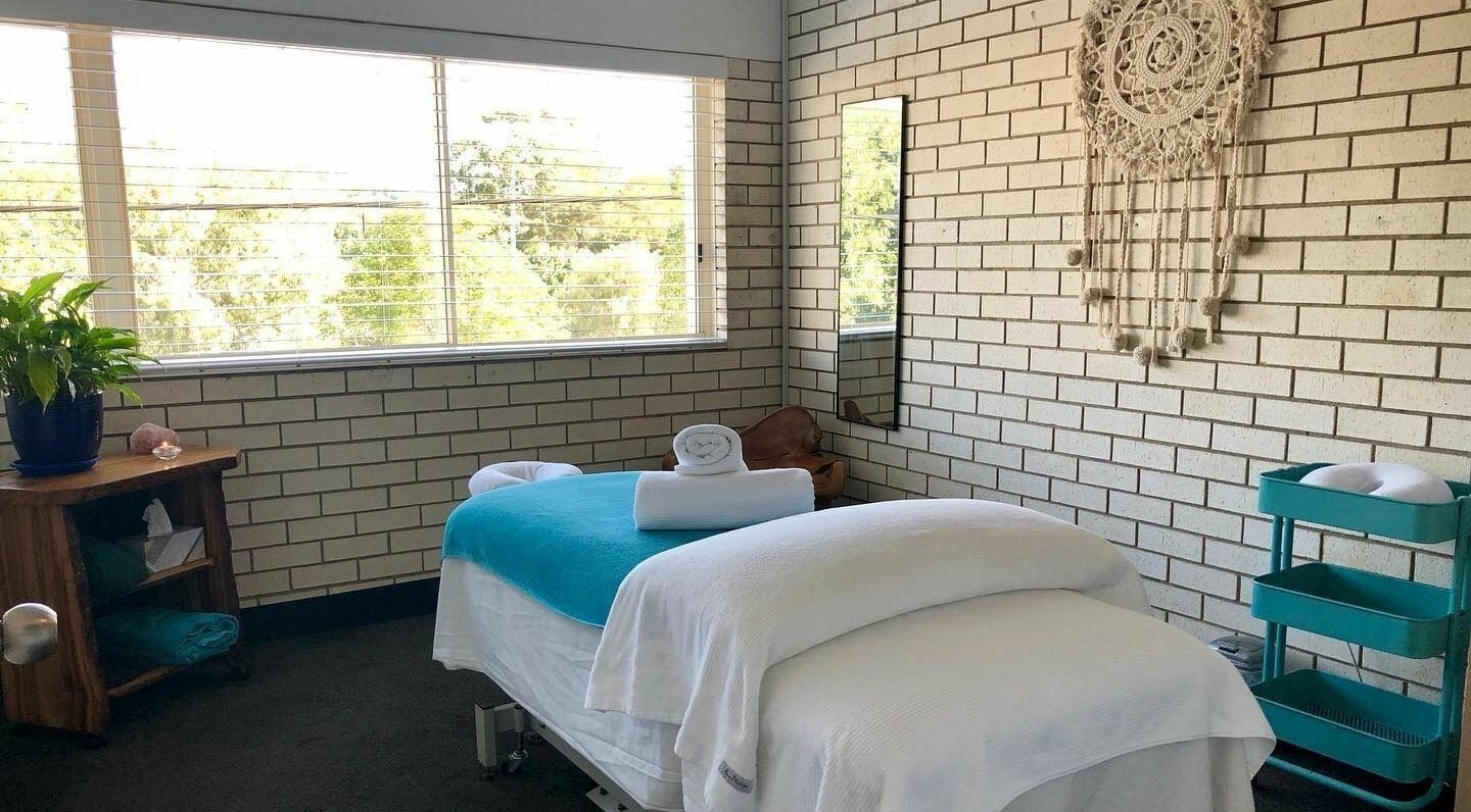 Peaceful massage room at Holistic Massage Therapies Coolangatta, Coolangatta, Queensland, AU.