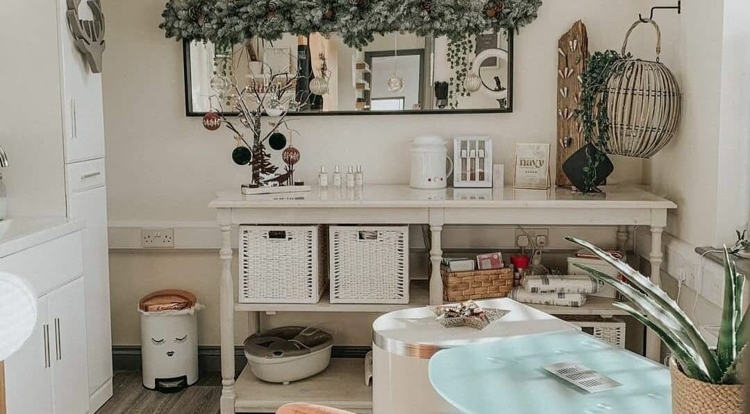 Chic interior of Remote Therapies in Shillingford, England, GB, featuring elegant decor and serene ambiance.