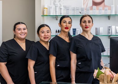 Professional team at Revive Beauty Clinic, Padstow, New South Wales, AU, ready to welcome clients.