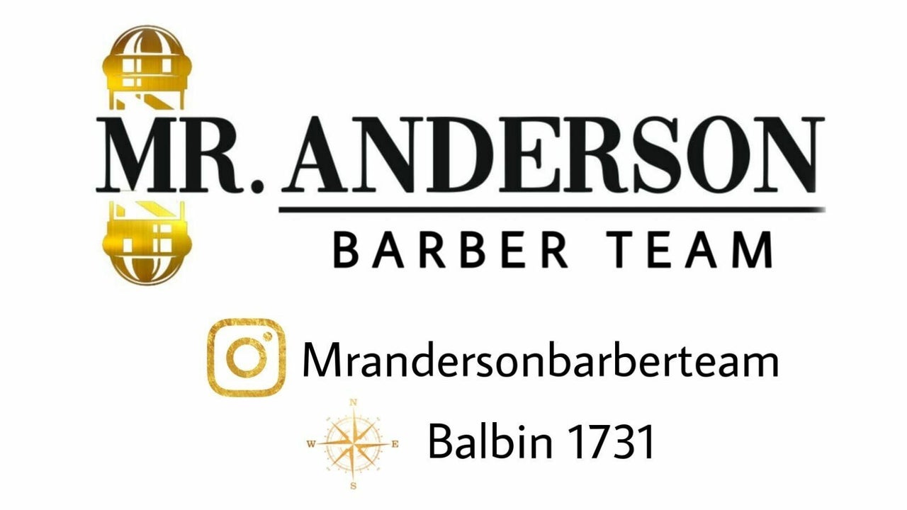  SEDE BALBIN 1731 - MR. Anderson barber team