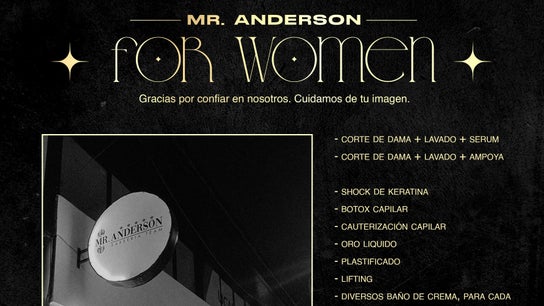 Mr. Anderson Women - Peluquería