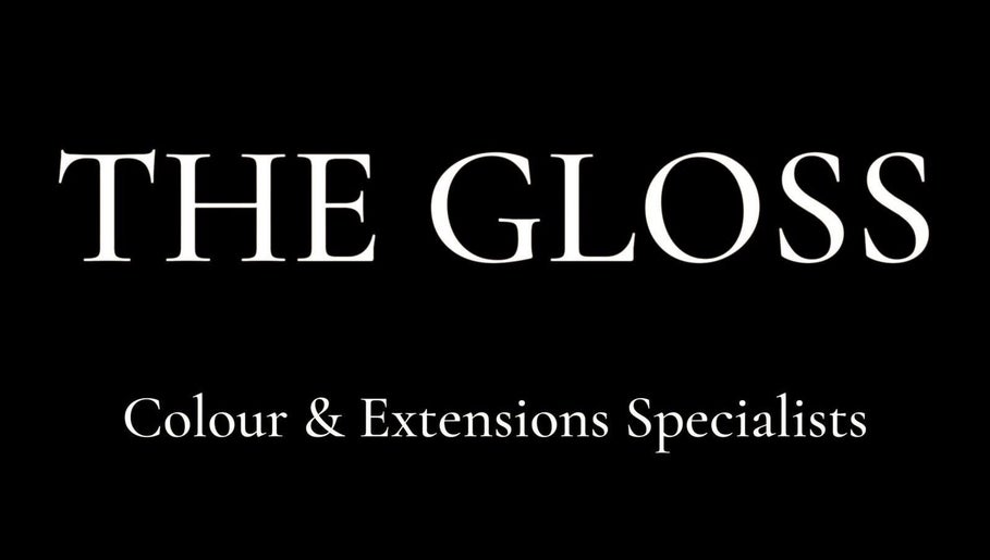 THE GLOSS logo with 'Colour & Extensions Specialists' in Lowestoft, England, GB.