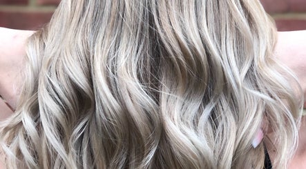 Blonde wavy hair styled perfectly at Hair by Lois in Ramsey, England, GB.