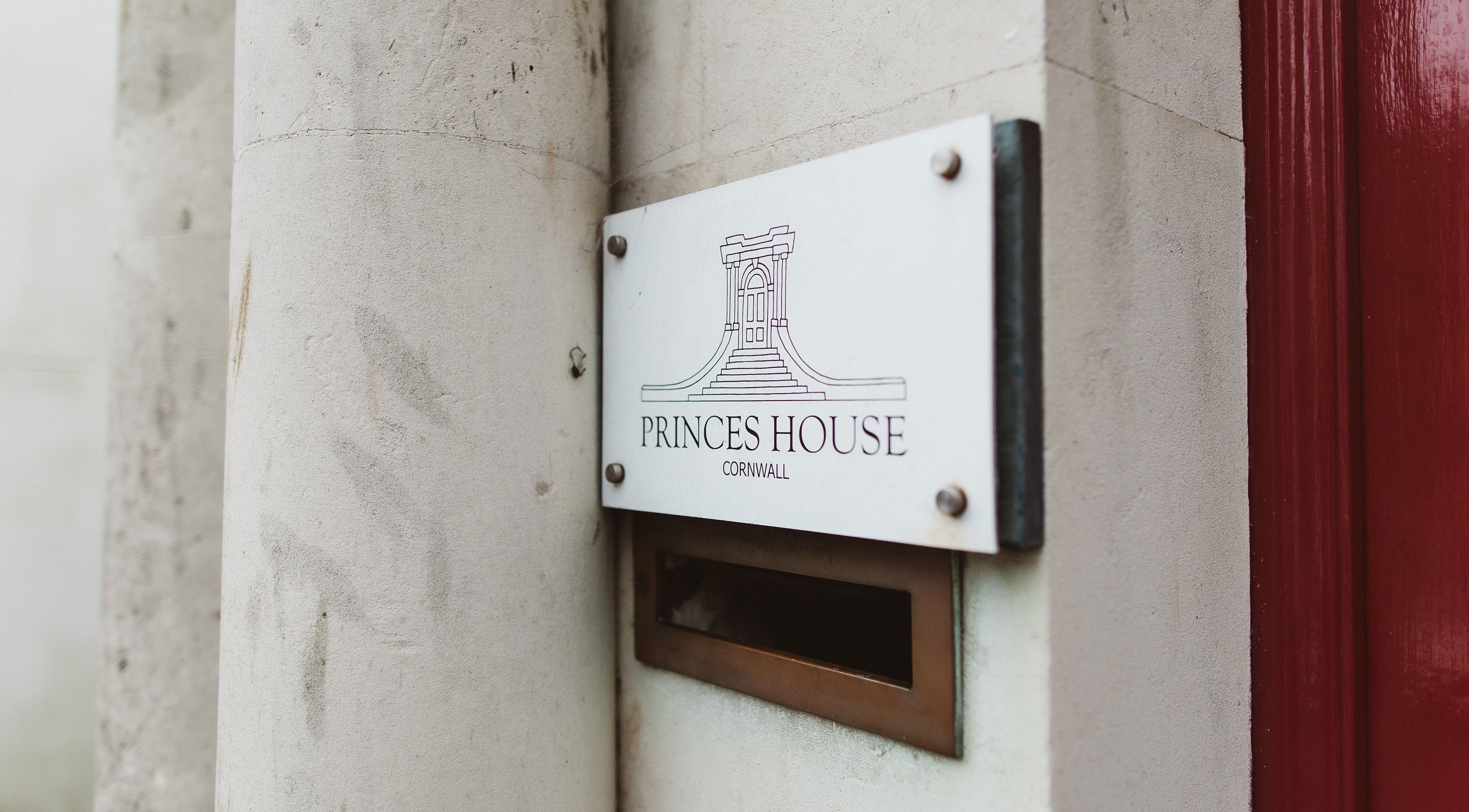BROW BABES - PHOEBE venue sign at Princes House, Truro, England, GB, highlighting elegance and style.