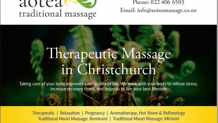 Aotea Traditional Massage - 1