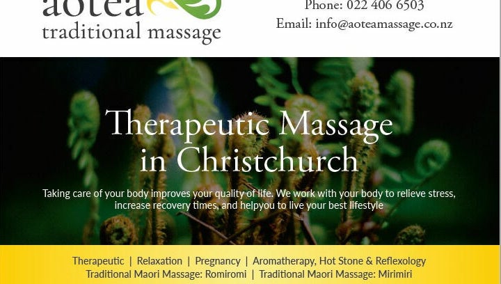 Aotea Traditional Massage – obraz 1