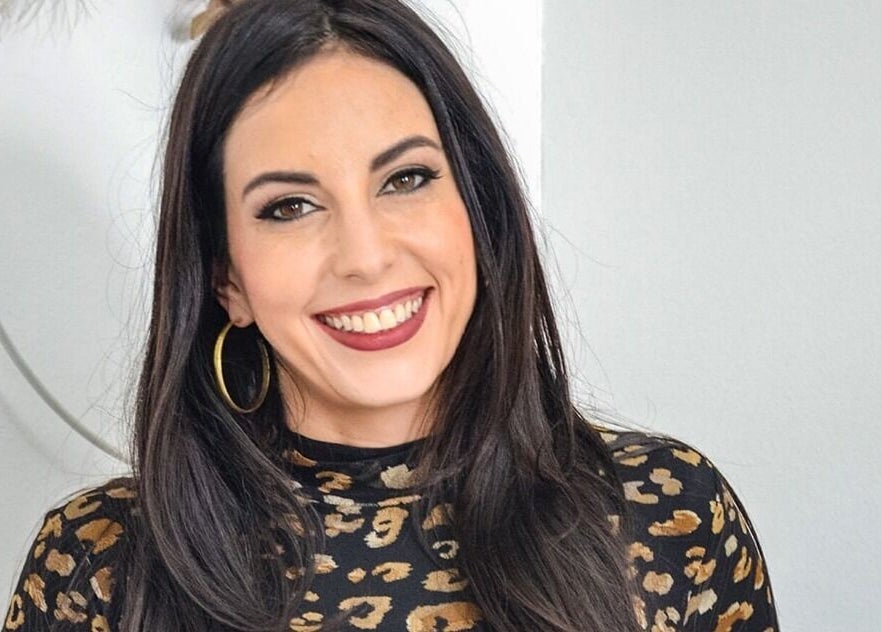 Smiling woman at Serendipity Beauty Studio, George, Western Cape, ZA.