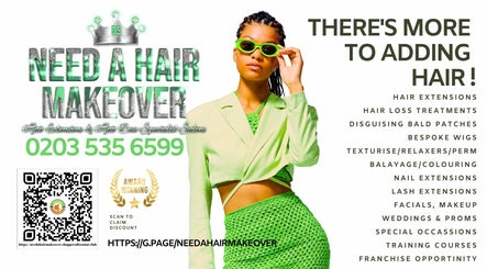 Need a Makeover Hair Extensions and Hair Loss Salon kép 2