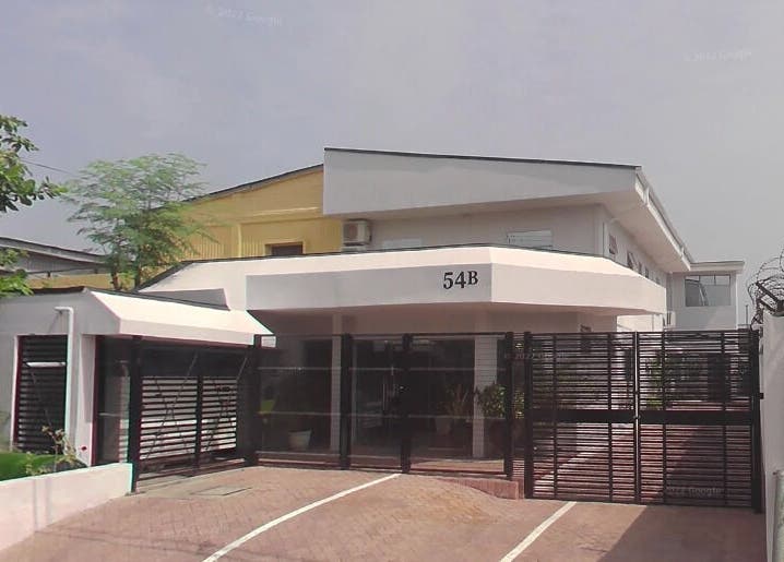 Exterior view of Studio M in Lagos, Lagos, NG showcasing modern architectural design.