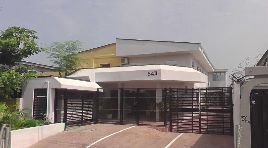 Exterior view of Studio M in Lagos, Lagos, NG showcasing modern architectural design.